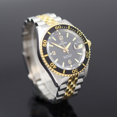 27123804a - DELMA Herrenarmbanduhr Santiago Referenz 52701.560.6, Schweiz um 2015, Automatik, ...