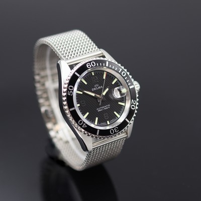 27123806a - DELMA Herrenarmbanduhr Santiago Referenz 41701.560.6, Schweiz um 2015, Automatik, ...