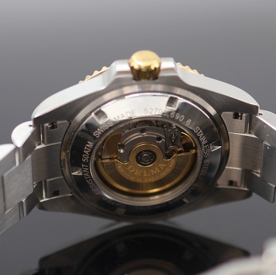 27123807e - DELMA Santiago Referenz 52701.690.6 Herrenarmbanduhr in Stahl/vergoldet, Schweiz um ...