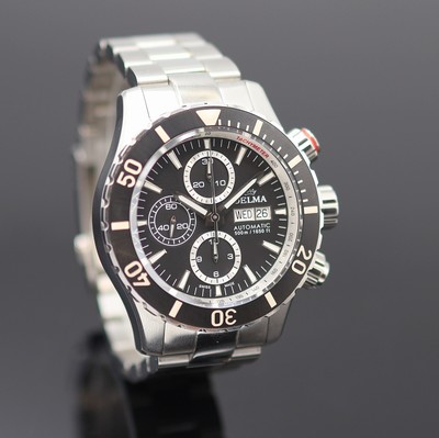 27123810b - DELMA Montego Armbandchronograph in Stahl/Stahlband Referenz 54701.656.6, Schweiz um ...