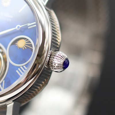 27123819c - RAOUL U. BRAUN Herrenarmbanduhr mit Tourbillon in Stahl/Stahlband, um 2020, Handaufzug, ...