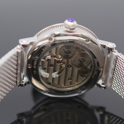 27123819e - RAOUL U. BRAUN Herrenarmbanduhr mit Tourbillon in Stahl/Stahlband, um 2020, Handaufzug, ...