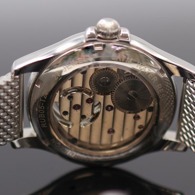 27123824e - RAOUL U. BRAUN Herrenarmbanduhr mit Tourbillon in Stahl/Stahlband, um 2020, Handaufzug, ...