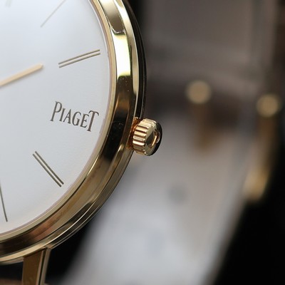 27123847c - PIAGET Altiplano Mecanique ungetragene Damenarmbanduhr in RG 750/000 Referenz P11013, ...