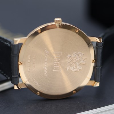 27123848f - PIAGET Altiplano Off-Center ungetragene Armbanduhr in RG 750/000 Referenz P10920, ...