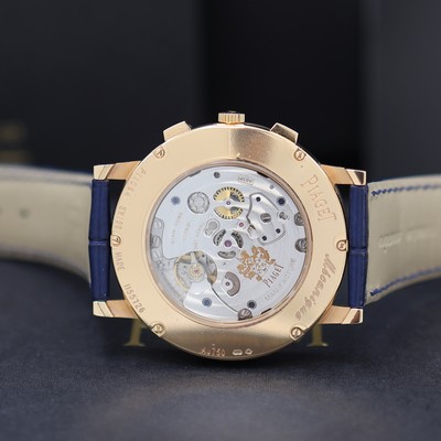 27123851d - PIAGET Altiplano Mecanique ungetragener Flyback-Armbandchronograph in RG 750/000 Referenz ...