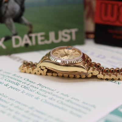 27123852a - ROLEX Damenarmbanduhr Oyster Perpetual Datejust Referenz 69178, Automatik, Chronometer ...