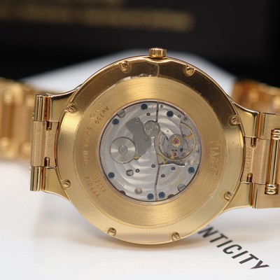 27123890f - PIAGET Dancer ungetragene Armbanduhr in RG 750/000 mit Diamanten Referenz P10444, ...