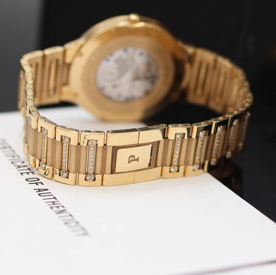 27123897d - PIAGET Dancer ungetragene Armbanduhr in RG 750/000 mit Diamanten Referenz P10358, ...