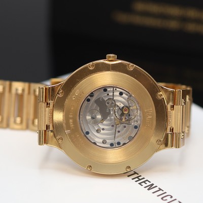 27123897f - PIAGET Dancer ungetragene Armbanduhr in RG 750/000 mit Diamanten Referenz P10358, ...