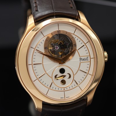 27123898b - PIAGET Gouverneur seltenes, ungetragenes Armbandtourbillon in RG 750/000 Referenz P10769, ...
