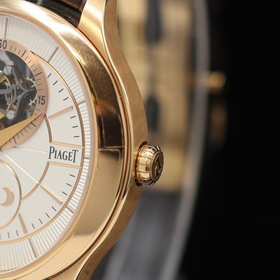 27123898c - PIAGET Gouverneur seltenes, ungetragenes Armbandtourbillon in RG 750/000 Referenz P10769, ...