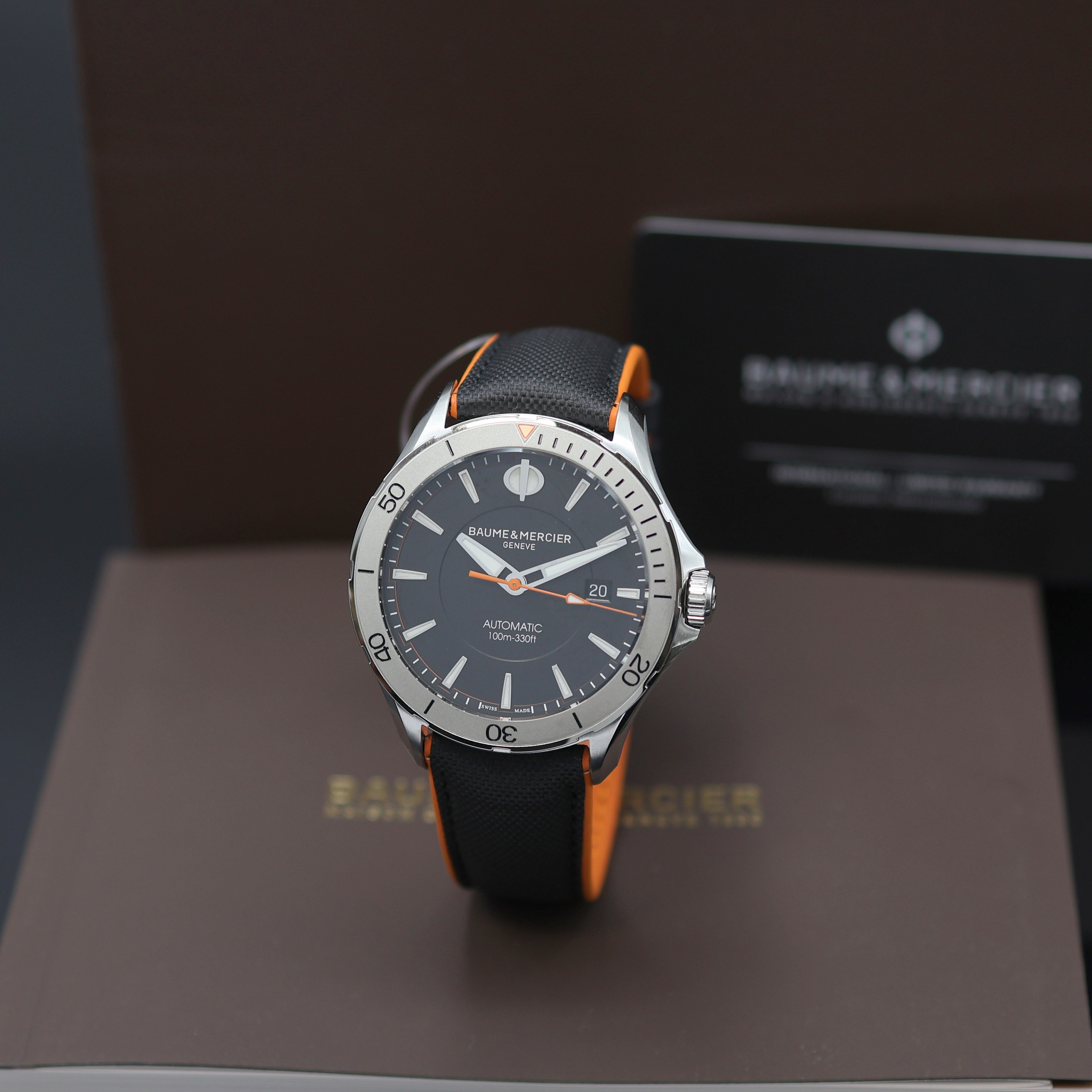 Image 27123910 - BAUME & MERCIER Clifton ungetragene Herrenarmbanduhr Referenz M0A10338, Automatik, ...