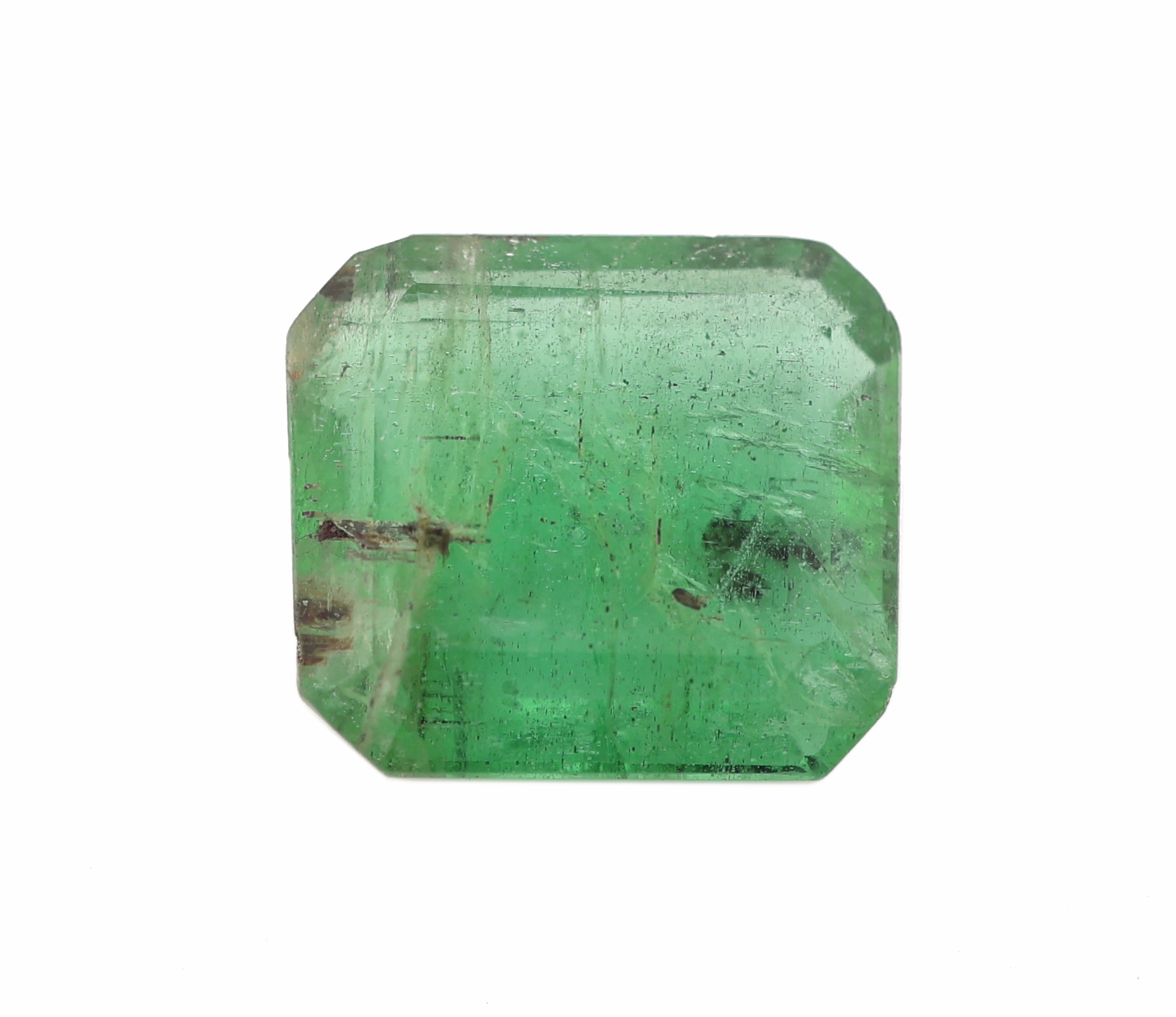 Image 27123938 - Loser Smaragd, ca. 2.79 ct, ca. 9.4 x 8.4 x 4.2 mm, Emerald Cut Schätzpreis: 1600, - EUR