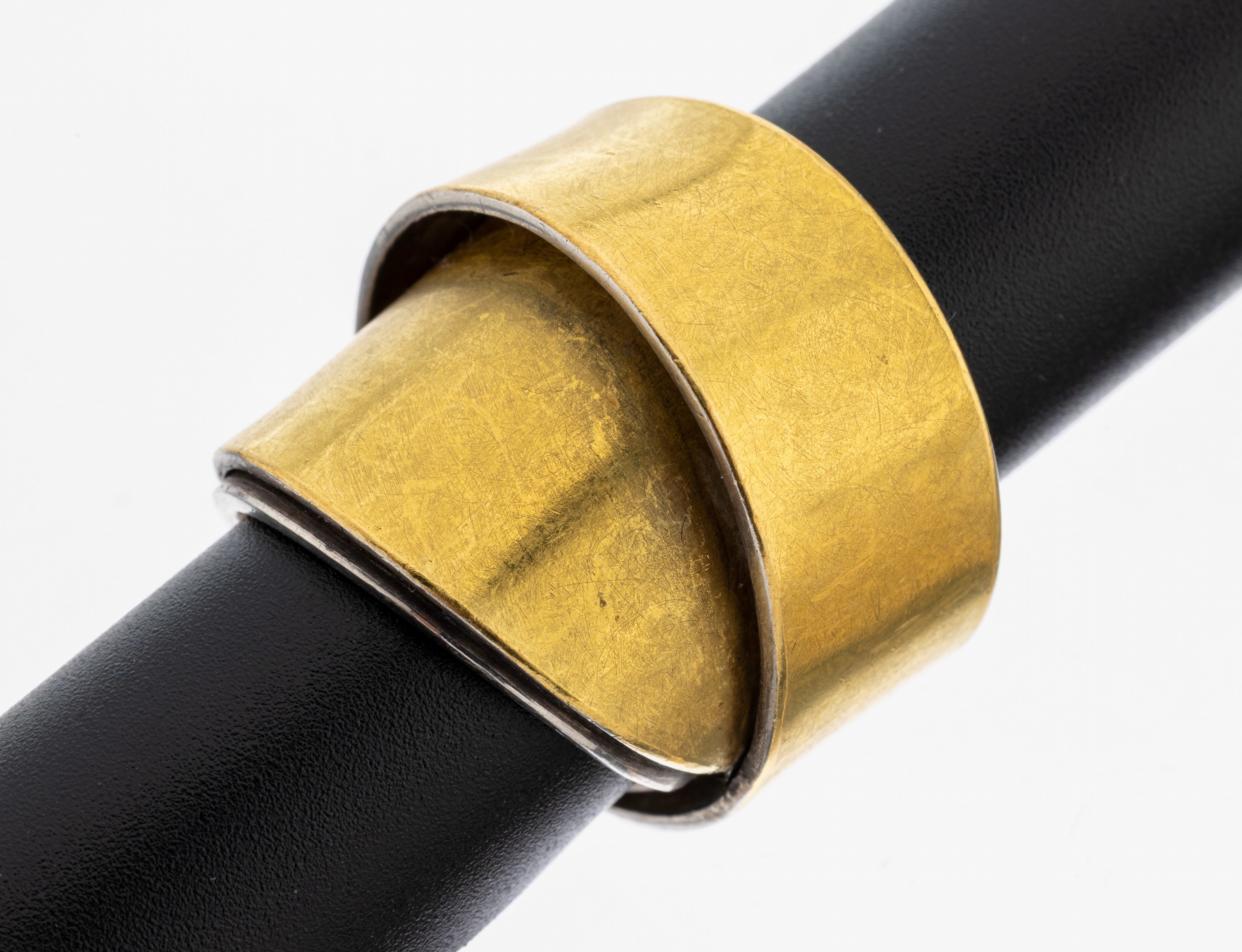Image 27123990 - Silber und 21.6 kt Gold Designer Ring, 925er Silber und GG 900/000, schwere massive ...