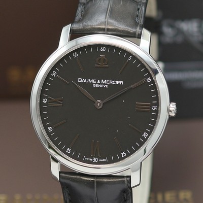 27123903a - BAUME & MERCIER Classima Exwecutive ungetragene Armbanduhr Referenz M0A08850, quarz, ...