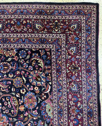27123904i - Mesched sign., Persien, Mitte 20.Jhd., Wolle auf Baumwolle, ca. 513 x 307 cm, EHZ: 3 ...