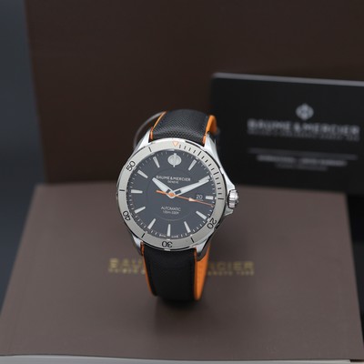Image BAUME & MERCIER Clifton ungetragene Herrenarmbanduhr Referenz M0A10338, Automatik, ...