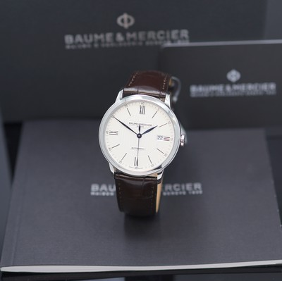Image BAUME & MERCIER Classima unworn gents wristwatch reference M0A10214, self winding, on ...