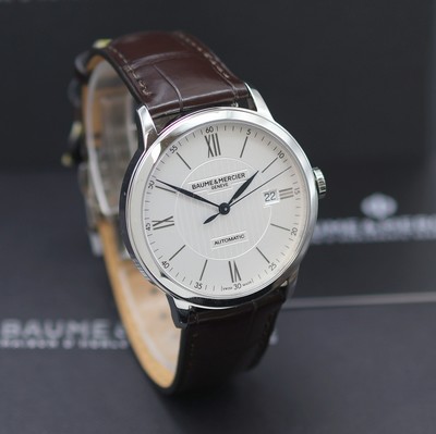 27123916b - BAUME & MERCIER Classima ungetragene Herrenarmbanduhr Referenz M0A10214, Automatik, ...