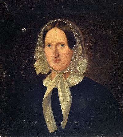 27123917a - Unbekannter Künstler des Biedermeier, deutsch, um 1840, Paar Porträts von Mann und ...