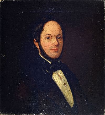 27123917k - Unbekannter Künstler des Biedermeier, deutsch, um 1840, Paar Porträts von Mann und ...