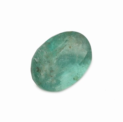 27123937a - Loser Smaragd, ca. 3.50 ct, ovalfacett., ca. 11.3 x 7.9 x 6.0 mm Schätzpreis: 1200, - EUR