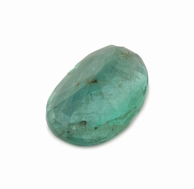 27123937b - Loser Smaragd, ca. 3.50 ct, ovalfacett., ca. 11.3 x 7.9 x 6.0 mm Schätzpreis: 1200, - EUR