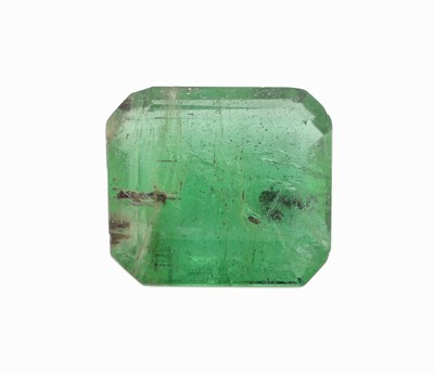 Image Loser Smaragd, ca. 2.79 ct, ca. 9.4 x 8.4 x 4.2 mm, Emerald Cut Schätzpreis: 1600, - EUR