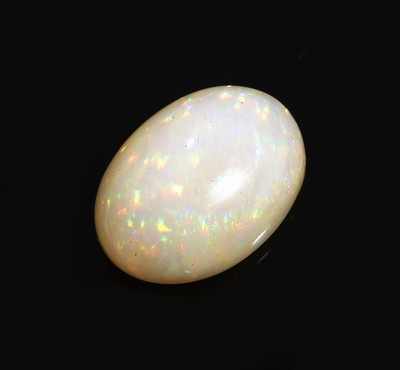 27123962b - Loser Opal, ca. 9.45 ct, ovaler Cabochon, schönes Farbspiel Schätzpreis: 950, - EUR