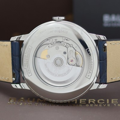 27123995e - BAUME & MERCIER Classima ungetragene Herrenarmbanduhr Referenz M0A10333, Automatik, ...