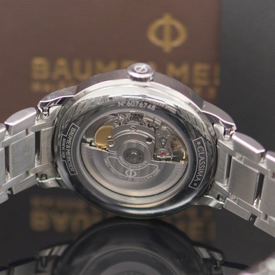 27123999e - BAUME & MERCIER Classima ungetragene Herrenarmbanduhr Referenz M0A10215, Automatik, ...