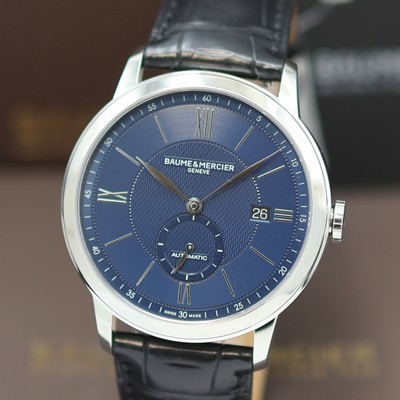 27124004a - BAUME & MERCIER Classima ungetragene Herrenarmbanduhr Referenz M0A10480, Automatik, ...
