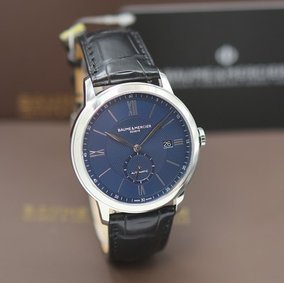 27124004b - BAUME & MERCIER Classima ungetragene Herrenarmbanduhr Referenz M0A10480, Automatik, ...