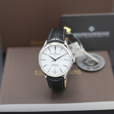 Image BAUME & MERCIER Clifton Baumatic 5 days unworn gents wristwatch chronometer reference ...