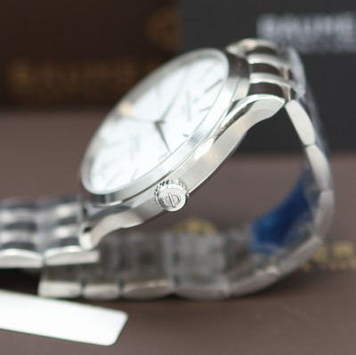 27124070d - BAUME & MERCIER Clifton Baumatic 5 Tage ungetragene Herrenarmbanduhr Chronometer Referenz ...