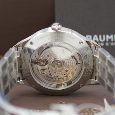 27124070e - BAUME & MERCIER Clifton Baumatic 5 Tage ungetragene Herrenarmbanduhr Chronometer Referenz ...