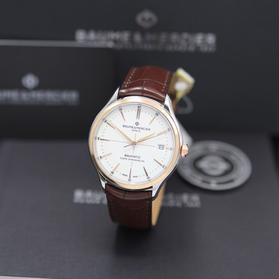 Image BAUME & MERCIER Clifton Baumatic 5 days chronometer unworn gents wristwatch reference ...