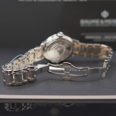 27124084c - BAUME & MERCIER Classima ungetragene Armbanduhr Referenz M0A10269, Automatik, beids. ...
