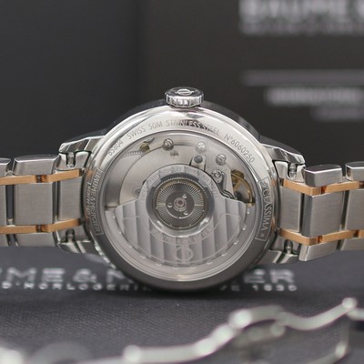 27124084e - BAUME & MERCIER Classima ungetragene Armbanduhr Referenz M0A10269, Automatik, beids. ...