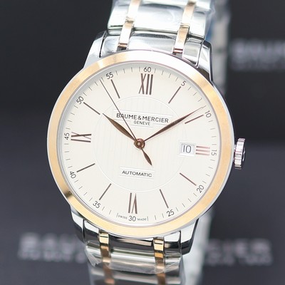 27124141a - BAUME & MERCIER Classima ungetragene Herrenarmbanduhr Referenz M0A10217, Automatik, ...