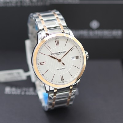 27124141b - BAUME & MERCIER Classima ungetragene Herrenarmbanduhr Referenz M0A10217, Automatik, ...