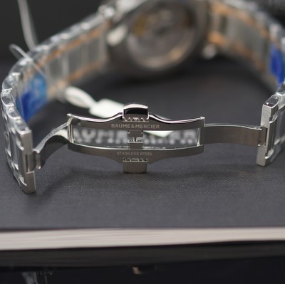 27124141c - BAUME & MERCIER Classima ungetragene Herrenarmbanduhr Referenz M0A10217, Automatik, ...