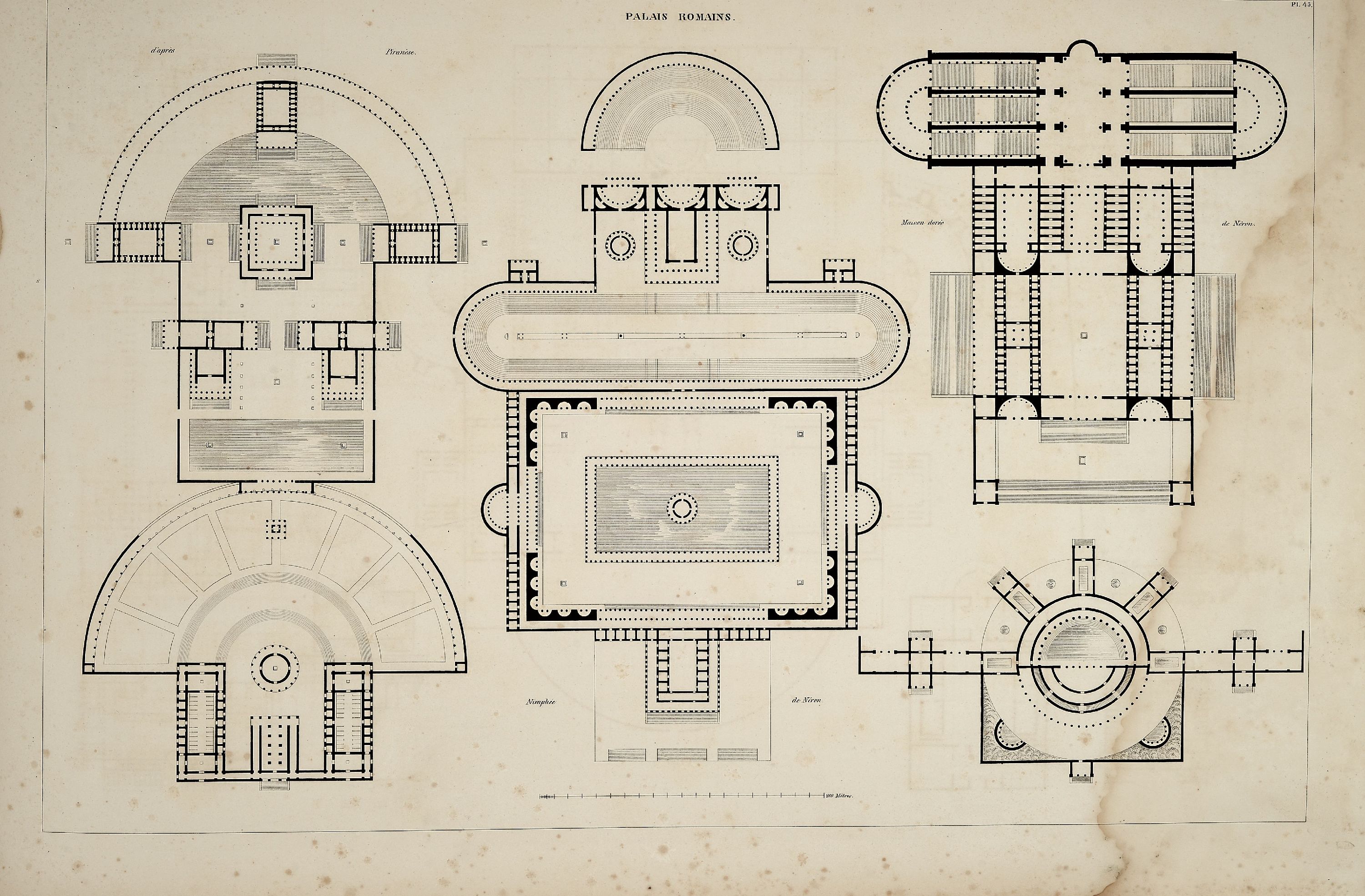 Image 27124337 - Jean Nicolas Louis Durand (1760-1834): Recueil et parallele des edifices de tout genre, ...
