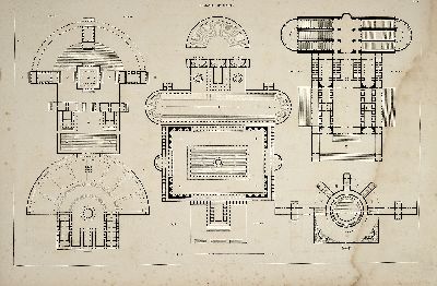 Image Jean Nicolas Louis Durand (1760-1834): Recueil et parallele des edifices de tout genre, ...