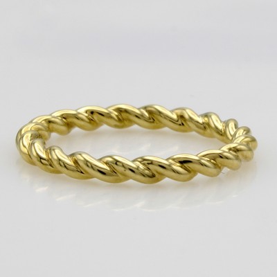 Image Ring, GG 585/000, im Kordeldesign, RW ca. 56