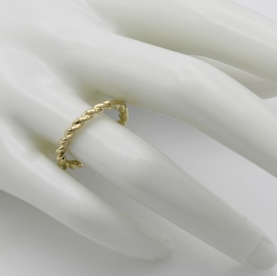 27124450a - Ring, GG 585/000, im Kordeldesign, RW ca. 56