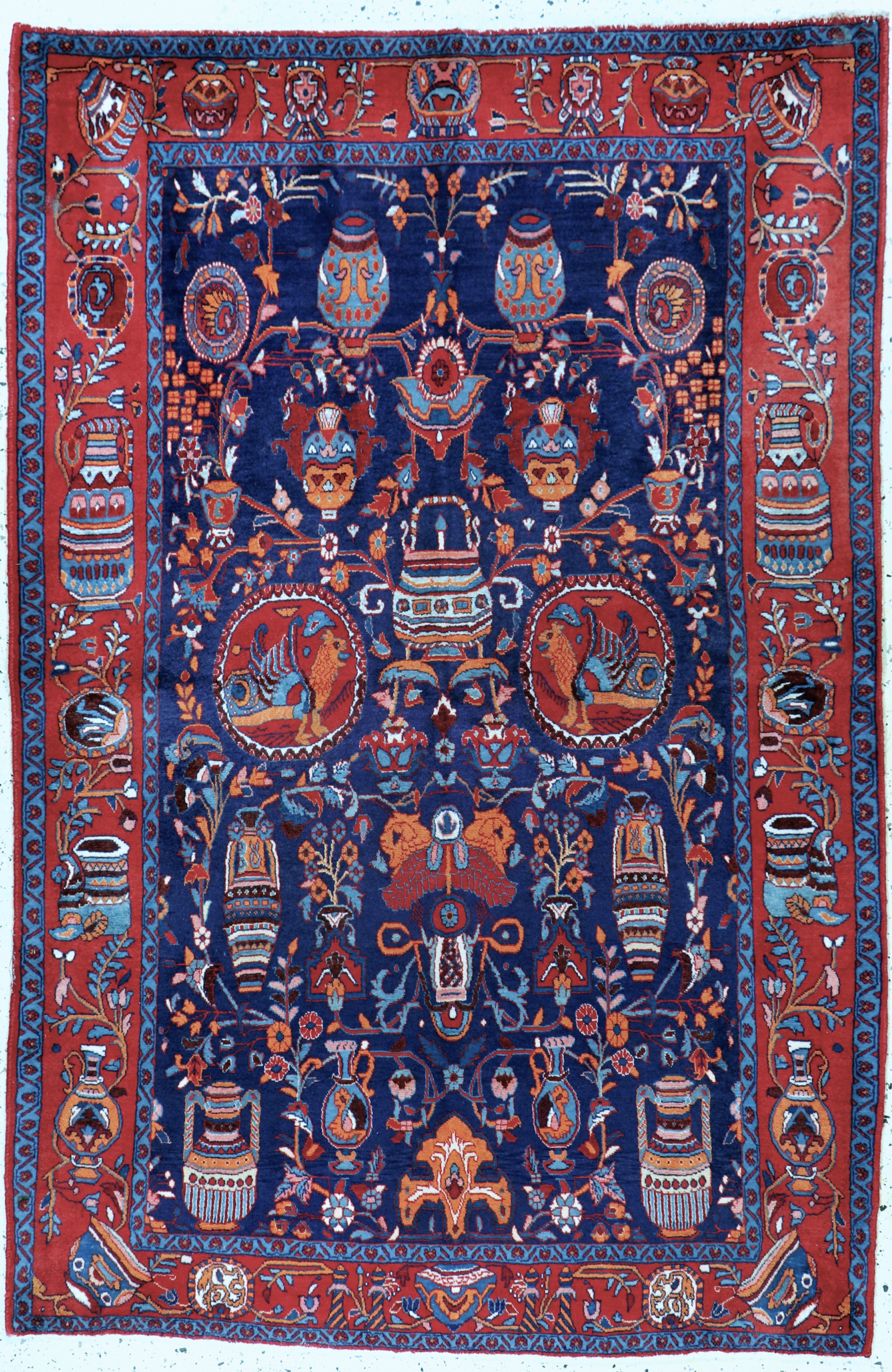 Image 27124504 - Kordi Bidjar, Persien, Mitte 20.Jhd, Wolle auf Baumwolle, ca. 205 x 139 cm, EHZ: 2 ...