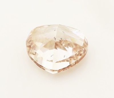 27124519a - Loser Diamant, 0.60 ct Nat. Fancy Light Pinkish Brown/si2, Cleftless Heart, GemReport ...