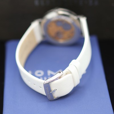 27124541c - NOMOS GLASHÜTTE Herrenarmbanduhr Tangente in Stahl, Deutschland verk. lt. beil. Pap. ...